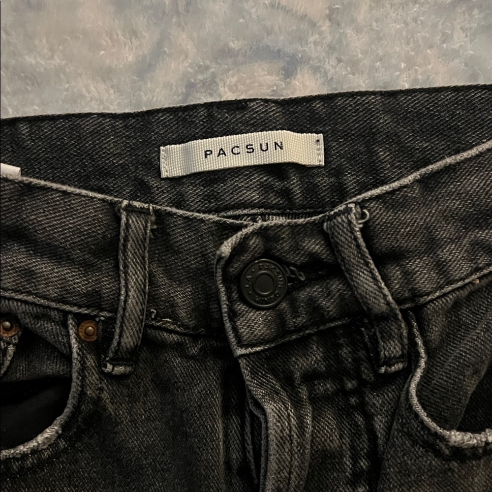 PacSun High Rise Black Women's Jeans - Picture 2 of 5